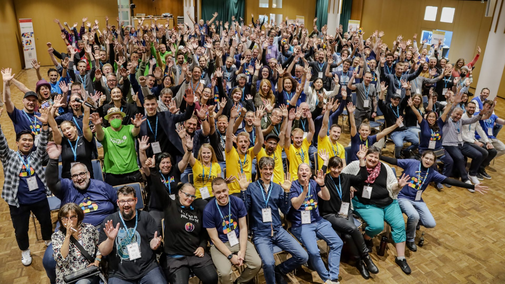 Attendees of WordCamp Germany 2023