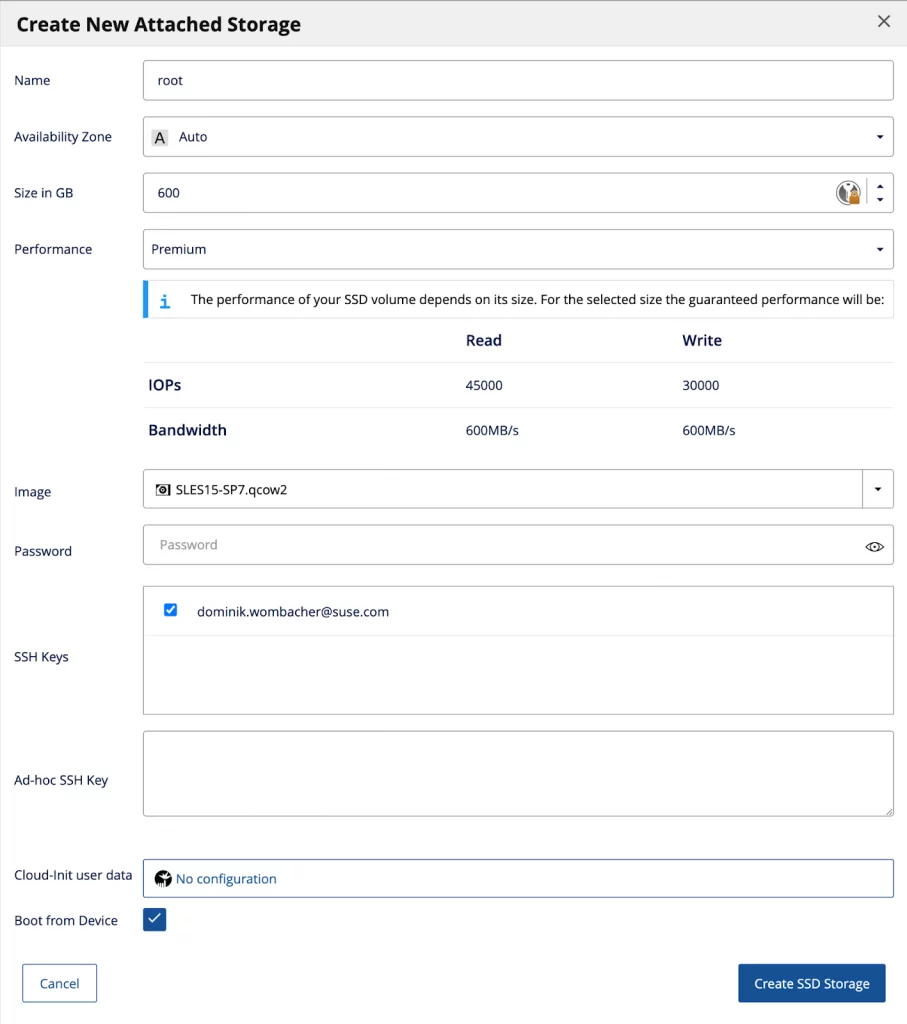 Dialogfenster zur Erstellung eines neuen Elements.